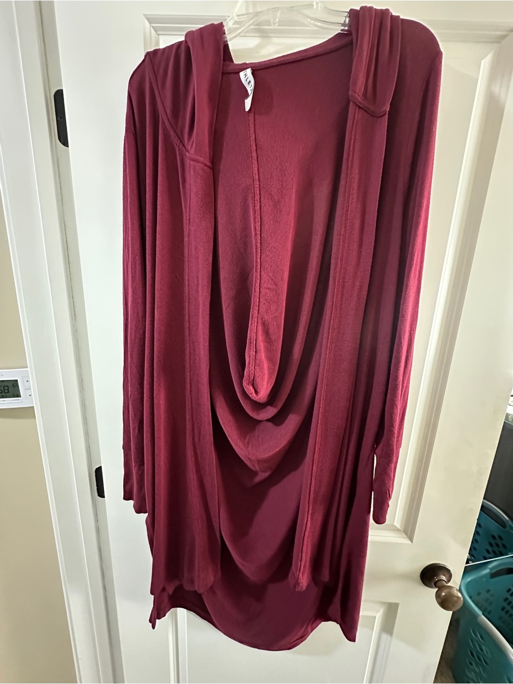 Athleta Draped Hooded Long-Sleeve